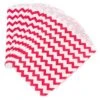 Red Chevron Stripe Candy Bags: 25-Piece Pack -Candy Store red chevron stripe candy bags 25 piece pack candy warehouse 1