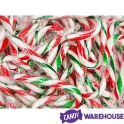 Red, White, And Green Peppermint Mini Candy Canes: 200-Piece Tub -Candy Store red white and green peppermint mini candy canes 200 piece tub candy warehouse 4 92969acc 8d50 473d 80de c8674d29cf81