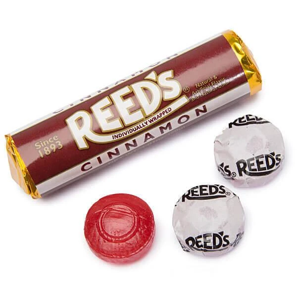 Reed's Hard Candy Rolls - Cinnamon: 24-Piece Box 3 Reed's Hard Candy Rolls - Cinnamon: 24-Piece Box