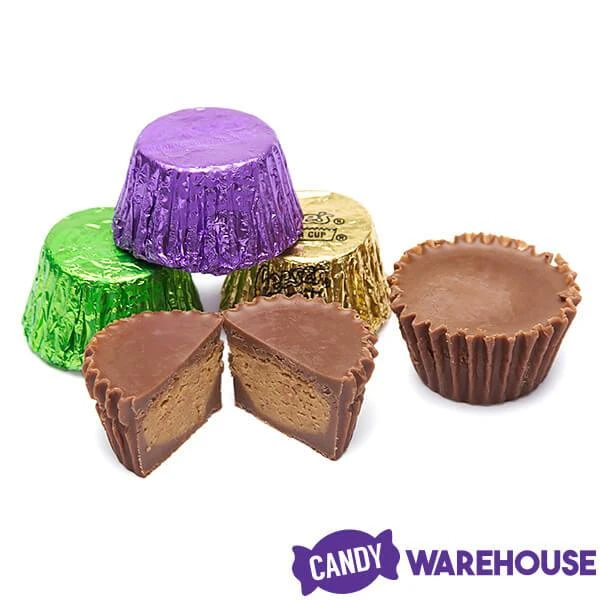 Reese's Peanut Butter Cups Color Combo - Purple, Green And Gold: 600-Piece Box 5 Reese's Peanut Butter Cups Color Combo - Purple, Green And Gold: 600-Piece Box - Image 3