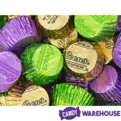 Reese's Peanut Butter Cups Color Combo - Purple, Green And Gold: 600-Piece Box 11 Reese's Peanut Butter Cups Color Combo - Purple, Green And Gold: 600-Piece Box -Candy Store reese s peanut butter cups color combo purple green and gold 600 piece box candy warehouse 5