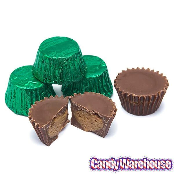 Reese's Peanut Butter Cups Miniatures - Dark Green: 200-Piece Bag 4 Reese's Peanut Butter Cups Miniatures - Dark Green: 200-Piece Bag - Image 2