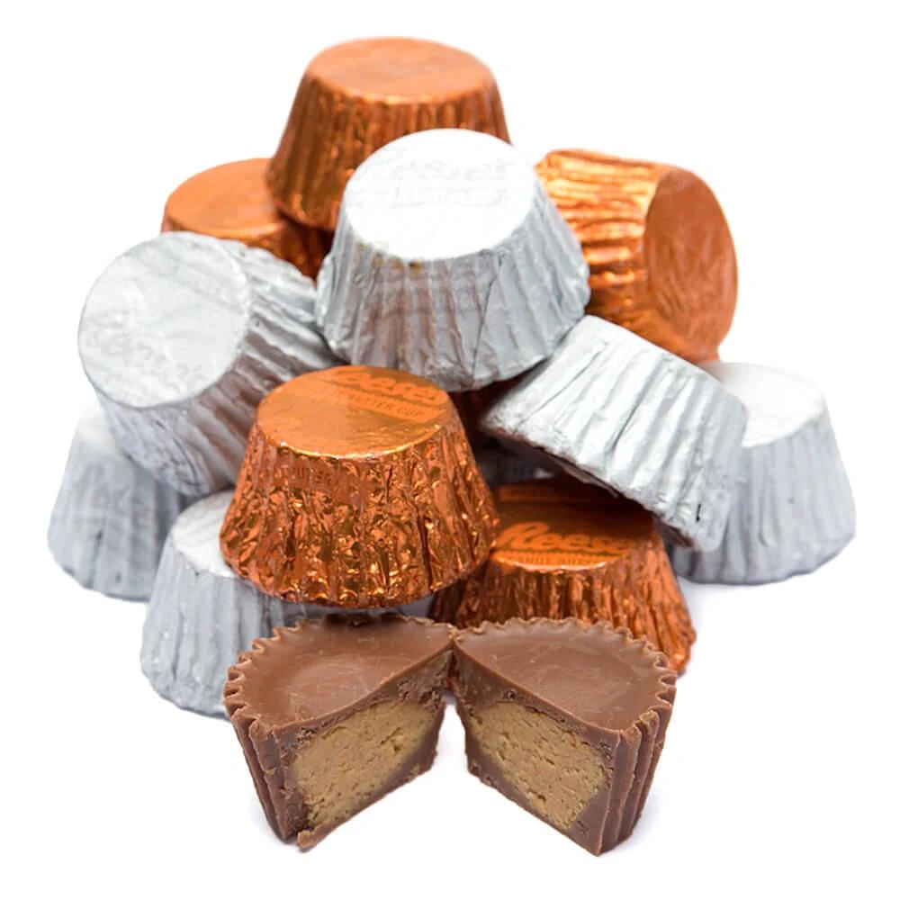 Reeses Peanut Butter Cups Color Combo - Orange And White: 400-Piece Box 3 Reeses Peanut Butter Cups Color Combo - Orange And White: 400-Piece Box