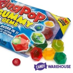 Ring Pop Gummy Gems Candy Packs: 16-Piece Box 8 Ring Pop Gummy Gems Candy Packs: 16-Piece Box -Candy Store ring pop gummy gems candy packs 16 piece box candy warehouse 2