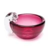 Round Crystal Candy Dish - Pink 1 Round Crystal Candy Dish - Pink -Candy Store round crystal candy dish pink candy warehouse 1