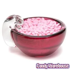 Round Crystal Candy Dish - Pink -Candy Store round crystal candy dish pink candy warehouse 3