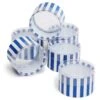Royal Blue Plastic Cylinder Favor Boxes - 3-Ounce: 6-Piece Set