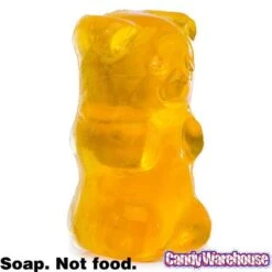 Scented Gummy Bear Soap - Lemon 7 Scented Gummy Bear Soap - Lemon -Candy Store scented gummy bear soap lemon candy warehouse 3