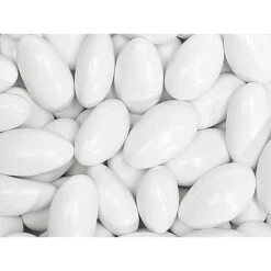 Sconza Jordan Almonds - White: 5LB Bag
