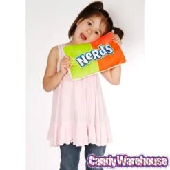 Small Plush Candy Pillow - Nerds -Candy Store small plush candy pillow nerds candy warehouse 3