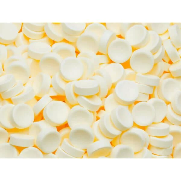 Smarties Tangy Sugar Buttons Candy - Pastel Yellow: 5LB Bag 3 Smarties Tangy Sugar Buttons Candy - Pastel Yellow: 5LB Bag
