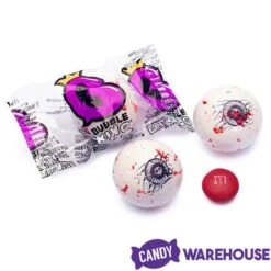 Spooky Eyes Bubble Gum Eyeballs - Wrapped: 100-Piece Bag -Candy Store spooky eyes bubble gum eyeballs wrapped 100 piece bag candy warehouse 3