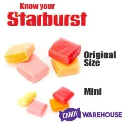 Starburst Fruit Chews Candy: 3LB Bag -Candy Store starburst fruit chews candy 3lb bag candy warehouse 5