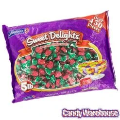 Strawberry Bon Bons Candy: 5LB Bag -Candy Store strawberry bon bons candy 5lb bag candy warehouse 3