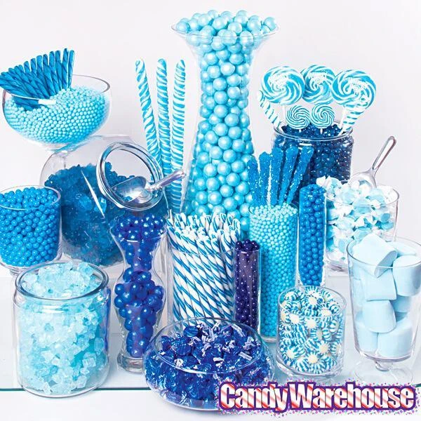 Sugar Candy Beads - Baby Blue: 2LB Bag 4 Sugar Candy Beads - Baby Blue: 2LB Bag - Image 2