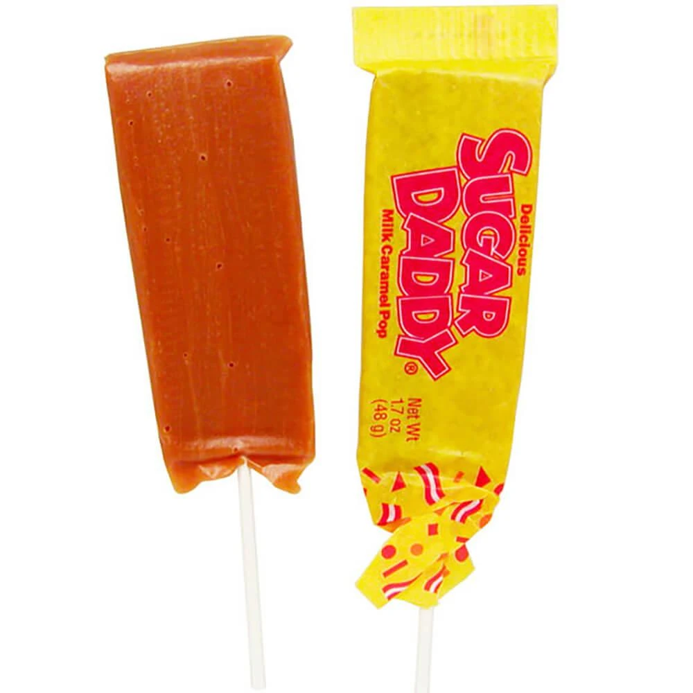 Sugar Daddy Caramel Pops - Large: 24-Piece Box 3 Sugar Daddy Caramel Pops - Large: 24-Piece Box