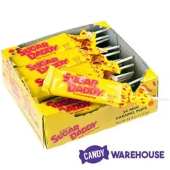 Sugar Daddy Caramel Pops - Large: 24-Piece Box 8 Sugar Daddy Caramel Pops - Large: 24-Piece Box -Candy Store sugar daddy caramel pops large 24 piece box candy warehouse 3 0200c15c 6be4 4855 b674 d708e09bef32