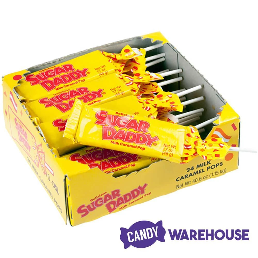 Sugar Daddy Caramel Pops - Large: 24-Piece Box 5 Sugar Daddy Caramel Pops - Large: 24-Piece Box - Image 3