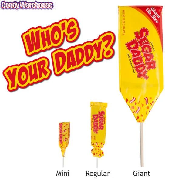 Sugar Daddy Caramel Pops - Large: 24-Piece Box 6 Sugar Daddy Caramel Pops - Large: 24-Piece Box - Image 4