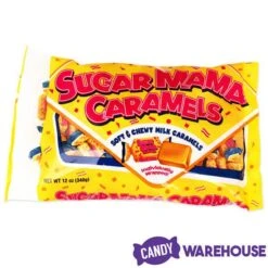 Sugar Mama Caramels Candy: 12-Ounce Bag -Candy Store sugar mama caramels candy 12 ounce bag candy warehouse 2