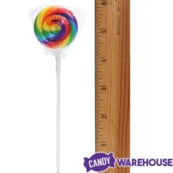Swipple Pops Petite Swirl Ripple Lollipops - Rainbow Cherry: 60-Piece Tub -Candy Store swipple pops petite swirl ripple lollipops rainbow cherry 60 piece tub candy warehouse 6