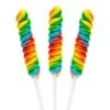 Tesla's Tiny Twist Pops - Rainbow: 48-Piece Jar 2 Tesla's Tiny Twist Pops - Rainbow: 48-Piece Jar -Candy Store tesla s tiny twist pops rainbow 48 piece jar candy warehouse 1