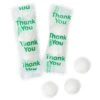 Thank You Chocolate Mints Packets - White: 1000-Piece Case -Candy Store thank you chocolate mints packets white 1000 piece case candy warehouse 1