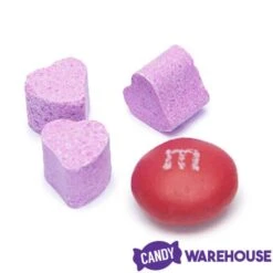 Tiny Sugar Candy Hearts - Purple: 1.5LB Jar -Candy Store tiny sugar candy hearts purple 1 5lb jar candy warehouse 3