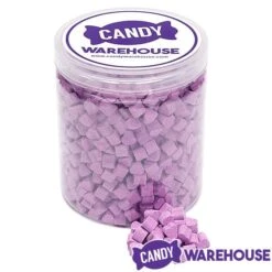 Tiny Sugar Candy Hearts - Purple: 1.5LB Jar -Candy Store tiny sugar candy hearts purple 1 5lb jar candy warehouse 4
