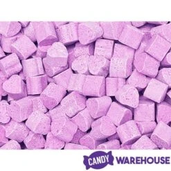 Tiny Sugar Candy Hearts - Purple: 1.5LB Jar -Candy Store tiny sugar candy hearts purple 1 5lb jar candy warehouse 5