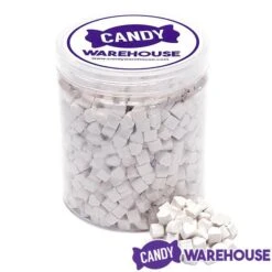 Tiny Sugar Candy Hearts - White: 1.5LB Jar -Candy Store tiny sugar candy hearts white 1 5lb jar candy warehouse 5