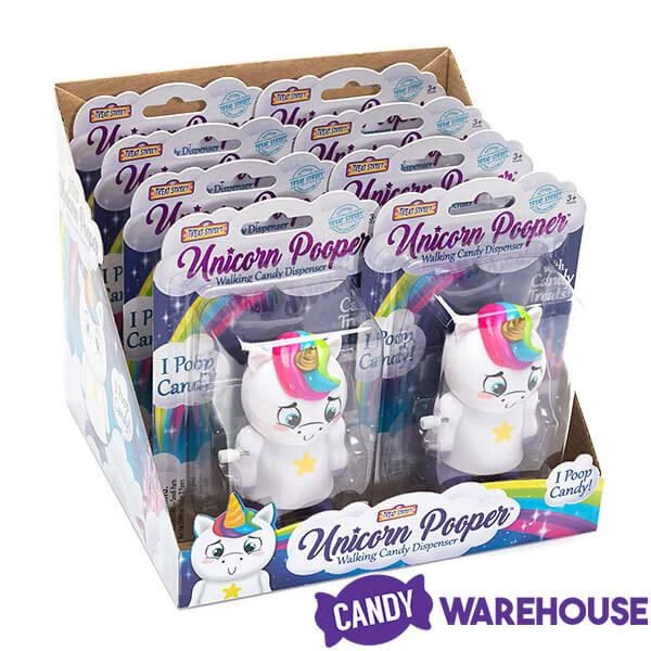 Treat Street Wind-up Unicorn Candy Poopers: 8-Piece Set 4 Treat Street Wind-up Unicorn Candy Poopers: 8-Piece Set - Image 2