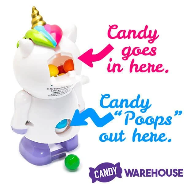 Treat Street Wind-up Unicorn Candy Poopers: 8-Piece Set 6 Treat Street Wind-up Unicorn Candy Poopers: 8-Piece Set - Image 4