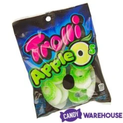 Trolli Apple O's Green Apple Gummy Rings Candy: 3LB Box 12 Trolli Apple O's Green Apple Gummy Rings Candy: 3LB Box -Candy Store trolli apple o s green apple gummy rings candy 3lb box candy warehouse 5