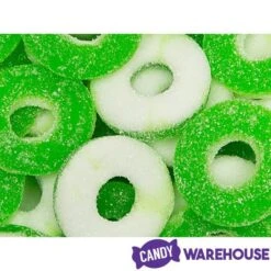 Trolli Apple O's Green Apple Gummy Rings Candy: 3LB Box 13 Trolli Apple O's Green Apple Gummy Rings Candy: 3LB Box -Candy Store trolli apple o s green apple gummy rings candy 3lb box candy warehouse 6