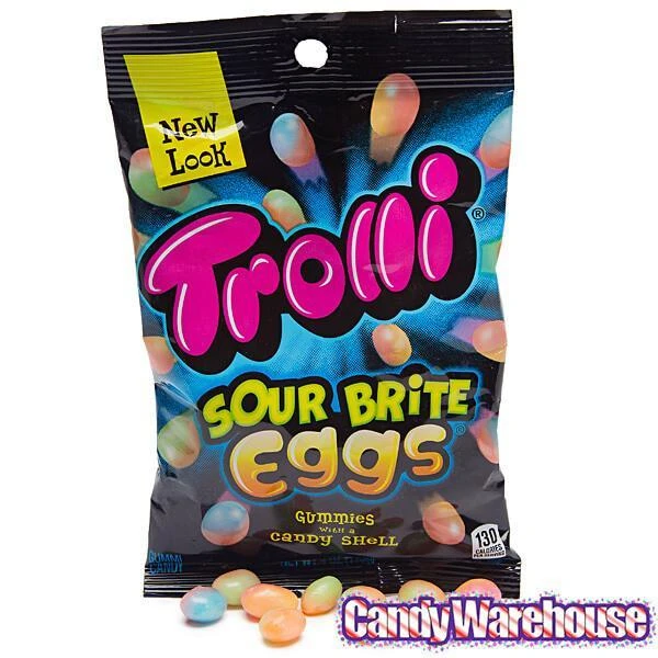 Trolli Sour Brite Crawler Gummy Eggs: 3LB Box 7 Trolli Sour Brite Crawler Gummy Eggs: 3LB Box - Image 5
