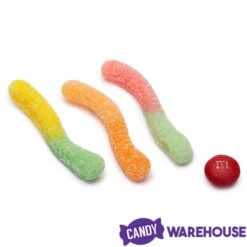 Trolli Sour Brite Crawlers Gummy Worms - Tropical: 9-Ounce Bag -Candy Store trolli sour brite crawlers gummy worms tropical 9 ounce bag candy warehouse 3
