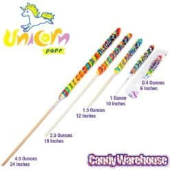 Unicorn Pops 2.5-Ounce Twist Suckers - Rainbow: 36-Piece Case -Candy Store unicorn pops 2 5 ounce twist suckers rainbow 36 piece case candy warehouse 9 fb842b49 ac08 47e9 8fdf d87b63d6811b