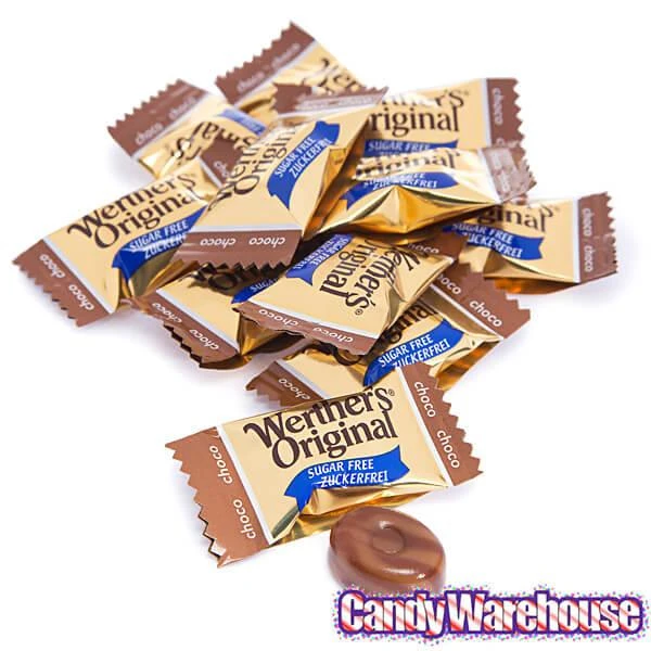 Werther's Original Sugar Free Caramel Chocolate Hard Candy: 1.75LB Box 6 Werther's Original Sugar Free Caramel Chocolate Hard Candy: 1.75LB Box - Image 4