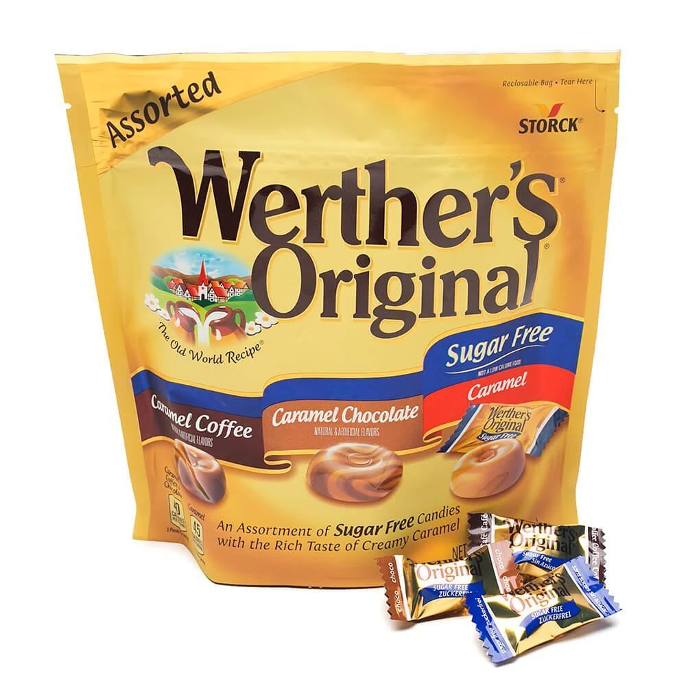 Werther's Original Sugar Free Hard Candy Assortment: 7.7-Ounce Bag 3 Werther's Original Sugar Free Hard Candy Assortment: 7.7-Ounce Bag