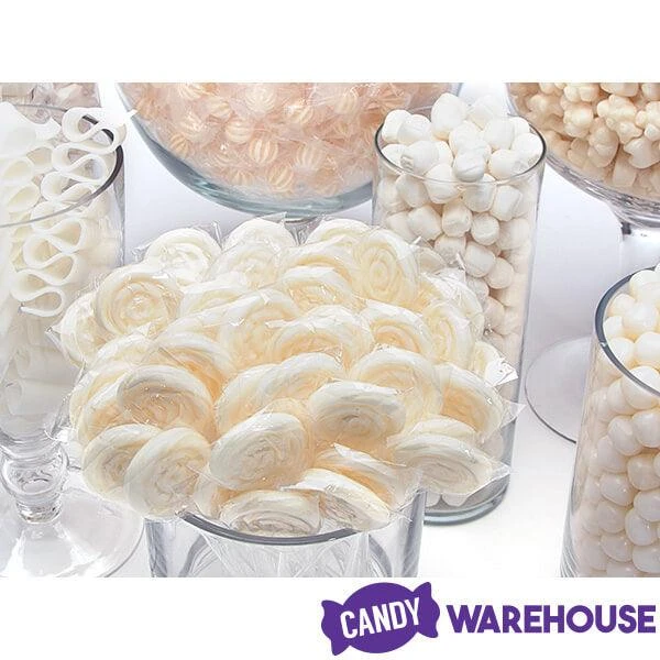 White Candy Bar Table Assortment 4 White Candy Bar Table Assortment - Image 2