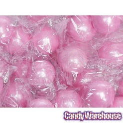 Wrapped 3/4-Inch Gumballs - Shimmer Light Pink: 100-Piece Bag -Candy Store wrapped 3 4 inch gumballs shimmer light pink 100 piece bag candy warehouse 3
