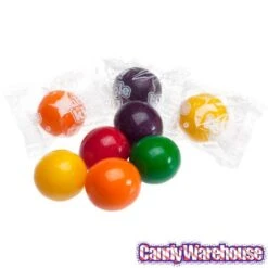 Wrapped 3/4-Inch Bubble Gum Gumballs: 425-Piece Tub -Candy Store wrapped 34 inch bubble gum gumballs 425 piece tub candy warehouse 3