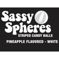 YumJunkie Sassy Spheres Pineapple White Striped Ball Lollipops: 100-Piece Bag 8 YumJunkie Sassy Spheres Pineapple White Striped Ball Lollipops: 100-Piece Bag -Candy Store yumjunkie sassy spheres pineapple white striped ball lollipops 100 piece bag candy warehouse 3