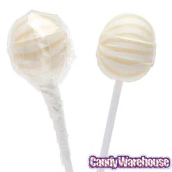 YumJunkie Sassy Spheres Pineapple White Striped Ball Lollipops: 100-Piece Bag 9 YumJunkie Sassy Spheres Pineapple White Striped Ball Lollipops: 100-Piece Bag -Candy Store yumjunkie sassy spheres pineapple white striped ball lollipops 100 piece bag candy warehouse 4