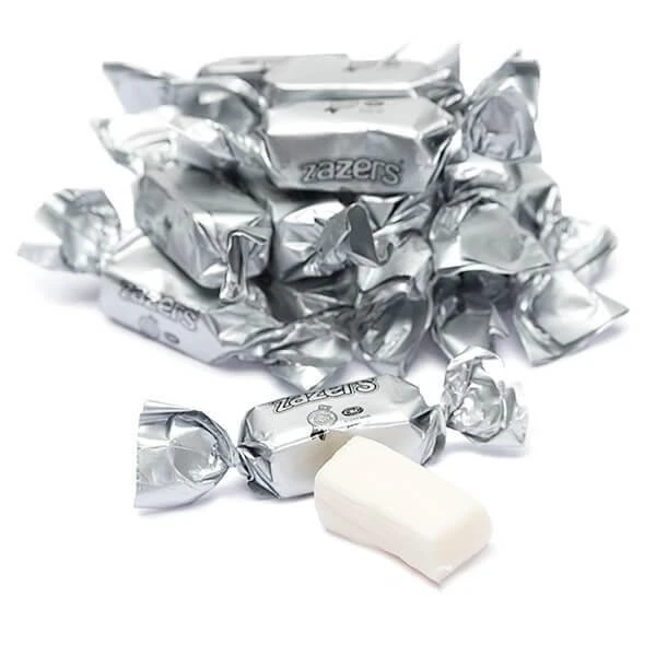 Zazers Silver Foiled Pineapple Chewy Candy: 1LB Bag 3 Zazers Silver Foiled Pineapple Chewy Candy: 1LB Bag